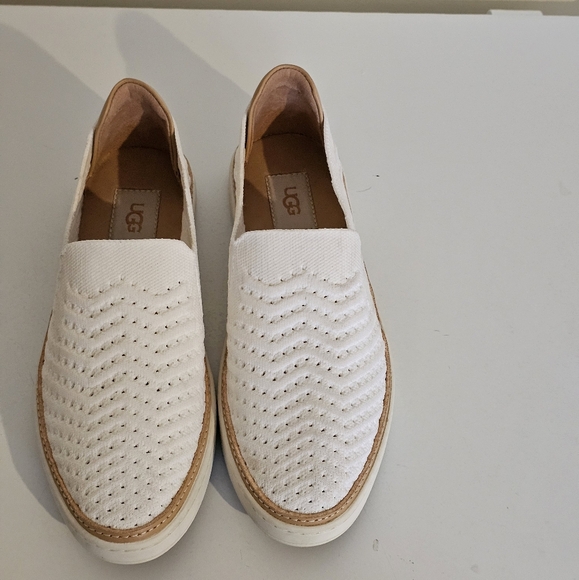 UGG Shoes - UGG Women's White Slip-On Shoes